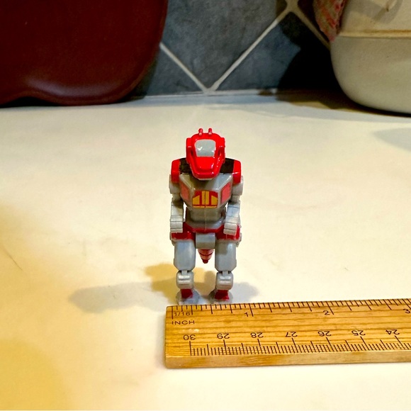 VTG 1994 #1 RED POWER RANGER MICRO MACHINES TYRANNOSAURUS DINOZORD JASON MORPHIN - Picture 9 of 11